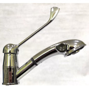 Смеситель для мойки локтевой (хирургический) с выдвижной лейкой 6804-13-061 (050)