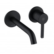 Смеситель для умывальника Kludi Nova Fonte Pura 202443915 черный матовый