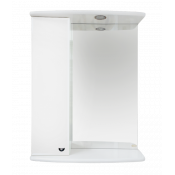 Зеркало-шкаф Misty Астра 50 Э-Аст04050-01СвЛ левый белый