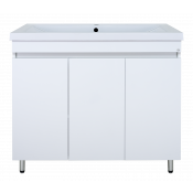 Тумба с раковиной Misty Енисей УТ000011336 100 белый