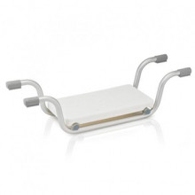 Сиденье для ванны складное SANTRADE SM-BQ605 регулируемое цвет белый