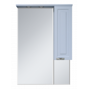 Зеркальный шкаф Misty Терра 70 П-Тер02070-0501П серый правый