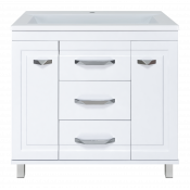 Тумба под раковину Misty Терра 90 П-Тер01090-0113Я с 3 ящиками белая