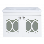 Тумба под раковину Misty Тондо 60 П-Тон09060-012 подвесная белая