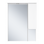 Зеркальный шкаф Misty Чегет 75 П-Чег-02075-01П белый правый
