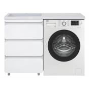 Тумба с раковиной Misty Чегет УТ000013566 120 L белый