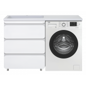 Тумба под раковину Misty Чегет 70 П-Чег-01070-01Н3Я под стиральную машину