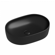 Раковина накладная Ceramica Nova Element CN6047MB чёрный матовый