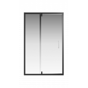 Душевая дверь Creto Astra 121-WTW-120-C-B-6 120 черный/прозрачное