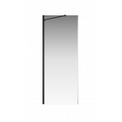 Душевая перегородка Creto Tenta 123-SP-700-C-B-8 70 черный/прозрачное