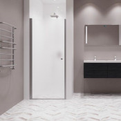 Душевая перегородка Creto Luna 125-WTW-65-200-MAT-6MT 65 хром/матовое