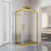 Душевой уголок Creto Tender 129-DEO-120-110-200-MAT-6BR 120х110 бронза/матовое