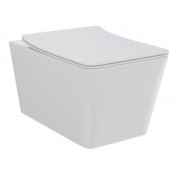 Унитаз подвесной Creto Logan L2 1002-001-L2W безободковый белый