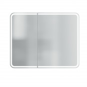 Зеркальный шкаф Creto Eles 20-1000800WH 100х80 с LED-подсветкой