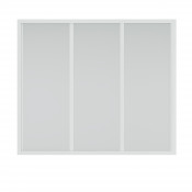 Шторка на ванну Creto Avalon 3.0 SH00066 150х145 см трёхстворчатая