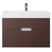 Тумба под раковину Creto Malibu 80 7-1078C Chocolate