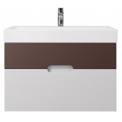 Тумба под раковину Creto Malibu 80 7-1078CS Chocolate Soft