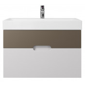 Тумба под раковину Creto Malibu 80 7-1078CapS Capuchino Soft