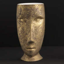 Раковина свободностоящая Kerasan Artwork Moloco 474060 белый/античное золото
