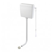 Бачок Alcaplast A95A93 пластиковый на высокой трубе