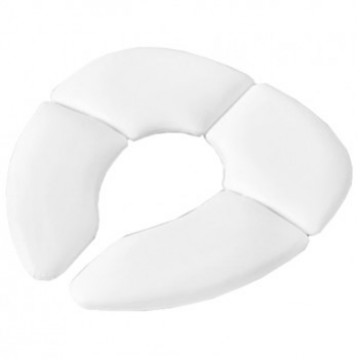 Сиденье-накладка для унитаза SANTRADE ST SM-YB308/WT детское мягкое складное цвет белый