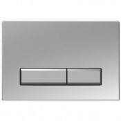 Смывная клавиша Aquatek Slim KDI-0000027 никель