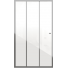 Дверь в нишу Grossman Falcon GR-D100Fa 100х190 стекло прозрачное, профиль хром