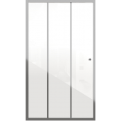 Дверь в нишу Grossman Falcon GR-D120Fa 120х190 стекло прозрачное, профиль хром
