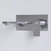 Смеситель для раковины RGW Shower Panels SP-46, скрытый монтаж, хром, 51140546-01