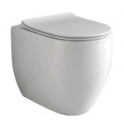 Унитаз приставной Kerasan Flo 311201 белый