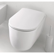 Унитаз подвесной Kerasan Nolita 531430 безободковый белый матовый