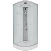 Душевая кабина Niagara NG- 4302-14 100х100 хром матовый/матовое