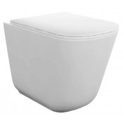 Унитаз приставной Kerasan Tribeca 511801 безободковый белый