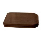 Крышка-сиденье Kerasan Waldorf 418840 с микролифтом noce/хром