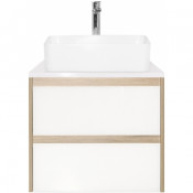 Тумба под раковину Style Line Монако 60 PLUS ЛС-00000622 лакобель, ориноко/бел