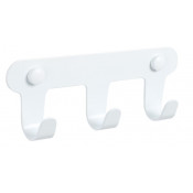 Планка с 3-мя крючками Fixsen Practica FX-805W-3 белый