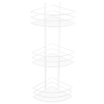 Полка трехъярусная угловая Fixsen FX-710W-3 белый