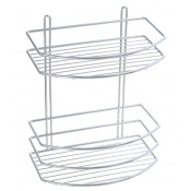 Полка двухъярусная овальная Fixsen FX-720-2 хром