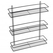 Полка трехъярусная прямая Fixsen FX-730B-3 черный