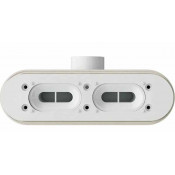 Сифон для поддона Vincea Vsph-D611 с гидрозатвором белый