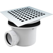 Сифон для поддона Vincea VSPH-2SR2W с гидрозатвором белый