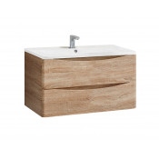 Тумба под раковину подвесная Vincea Roberta 800 VMC-1R800WO-1 W.Oak