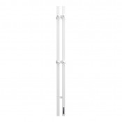 Полотенцесушитель электрический Larusso Прайм Дуэт 4670078536310 П3 80х1200 белый матовый