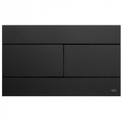 Панель слива Oli Slim 659055 черная soft-touch