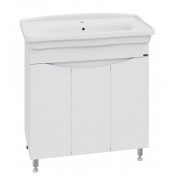 Тумба под раковину Санта Сатурн 85 700302 белый