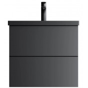 Тумба под раковину подвесная Am.Pm Gem M90FHX06022BM 60 черный матовый