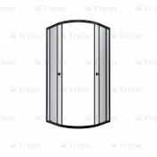 Душевой уголок Тритон Альфа-Блэк 90х90 Щ0000054224