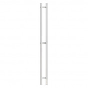 Полотенцесушитель электрический Point PN13812W (1200х80 мм, белый, диммер справа)