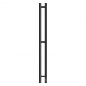 Полотенцесушитель электрический Point PN12812B (1200х80 мм, черный, диммер справа)