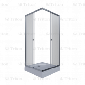 Душевой уголок Тритон Вента-Хром 100*100 Щ0000049619